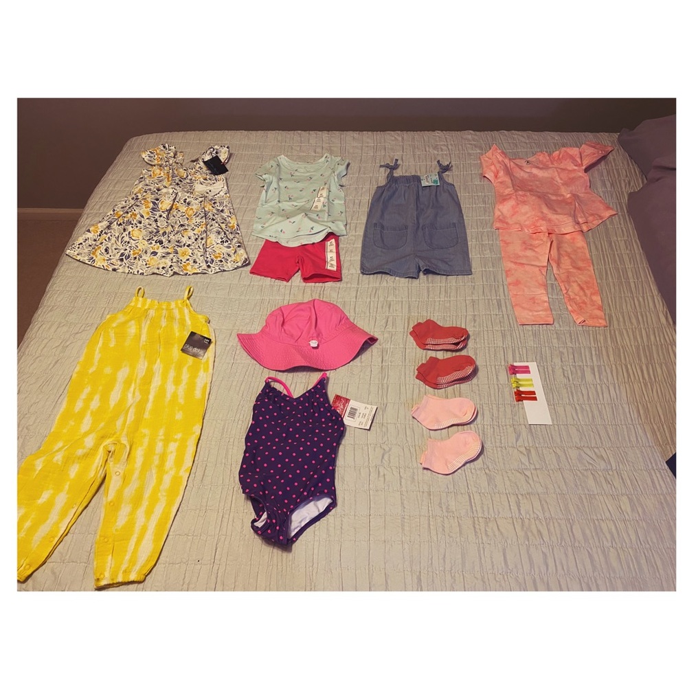 2T girls summer lot